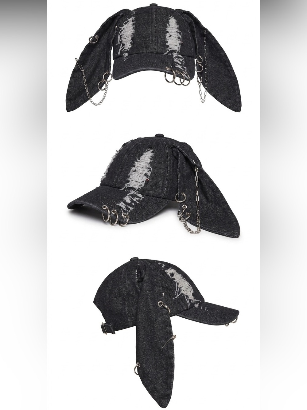 Dolls Kill Animal Instinct Denim Cap